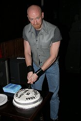 John cutting the MSC club 20th birthday cake, 24th August 2003