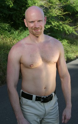 Colour photo of John in Hawaii, taken June 2004