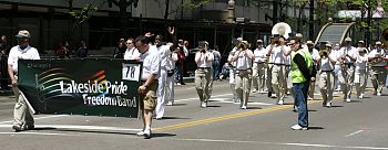 Memorial Day Parade, Lakeside
Pride Freedom Band