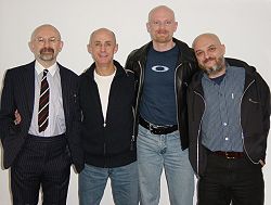 John with three of the Spanner Trust trustees