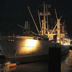 The Cap San Diego cargo ship